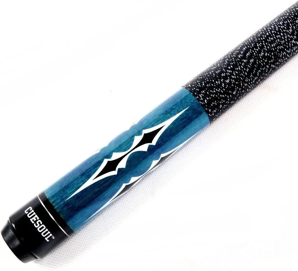 CUESOUL 58 Inch 19oz/20oz Maple Billiard Stick Pool Cue Set 11.5mm/13mm Tip[Weight Adjustable]