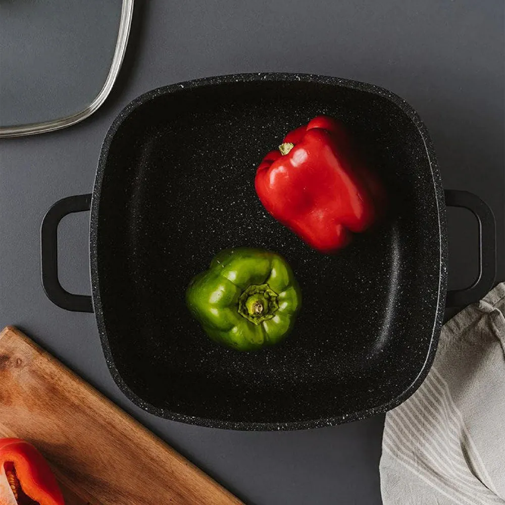 Cuisine::pro® STONE Casserole with Lid 11"