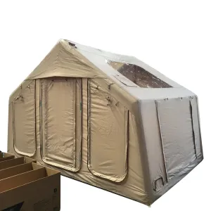 Custom Multi Persons Large Two Room Waterproof Inflatable Air House Tent Outdoor Big Inflatable Camping Tent