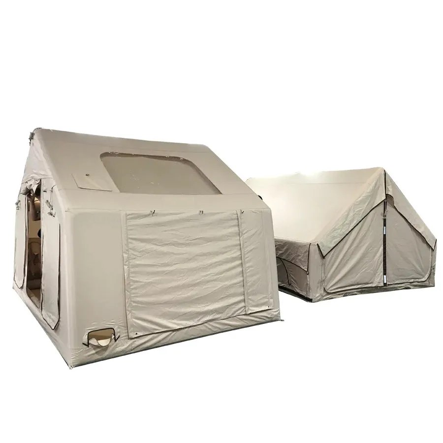 Custom Multi Persons Large Two Room Waterproof Inflatable Air House Tent Outdoor Big Inflatable Camping Tent