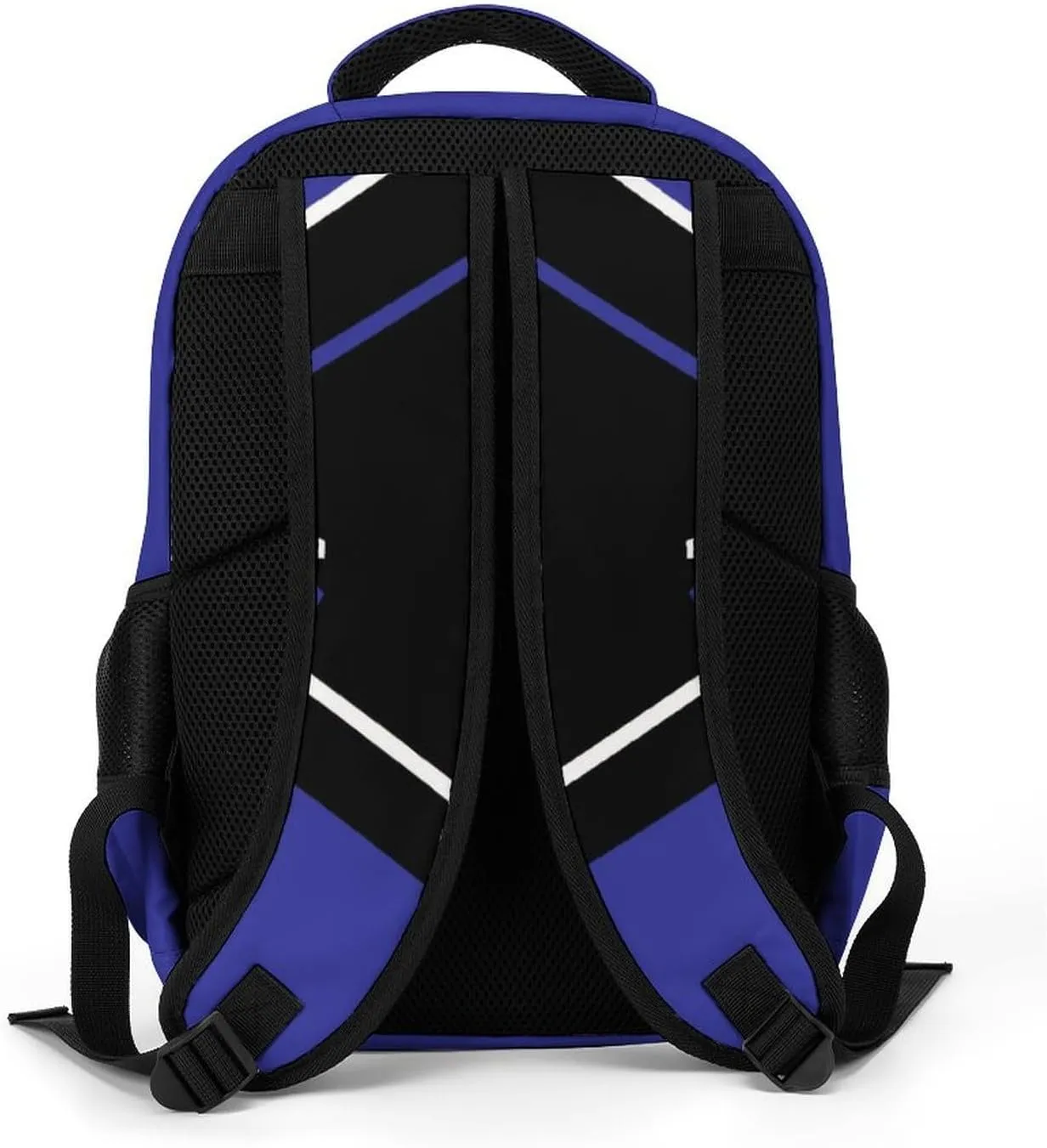 Dark Blue Cheerleader Waterproof School Backpack Personalized with Name for Men Women Sport Laptop Bag