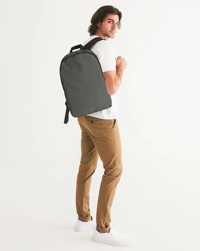 Dark Yellow Gray Waterproof Backpack | Dark Pale Yellow Gray | C0M0Y10K80