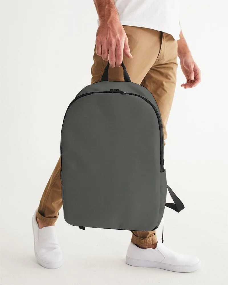 Dark Yellow Gray Waterproof Backpack | Dark Pale Yellow Gray | C0M0Y10K80