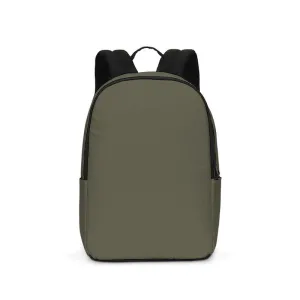 Dark Yellow Waterproof Backpack | Dark Pale Pastel Yellow | C0M0Y30K80