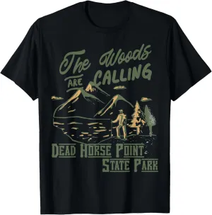 Dead Horse Point Forest Utah Nature Mountain Hike Camping T-Shirt