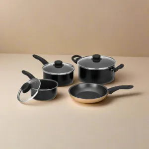 Decakila 7 Pieces Non-Stick Cookware Set - KMEP004B