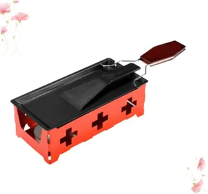 DECHOUS Butter Cheese Grill Non-stick Outdoor Camping Cookware Set Baking Tray Perfect for Kitchen Stove Picnic