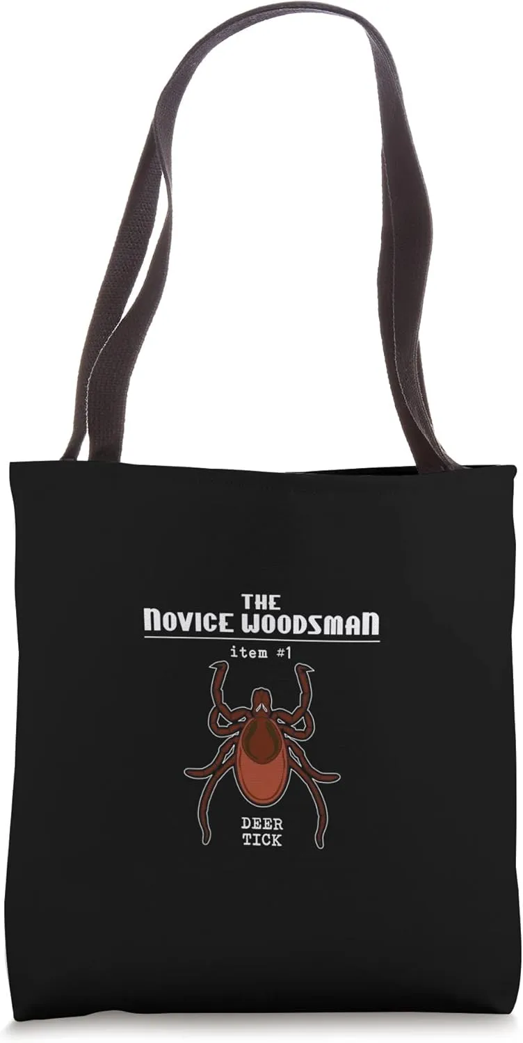 Deer Tick Camping Outdoors Wilderness Lyme Forest Tent Bugs Tote Bag