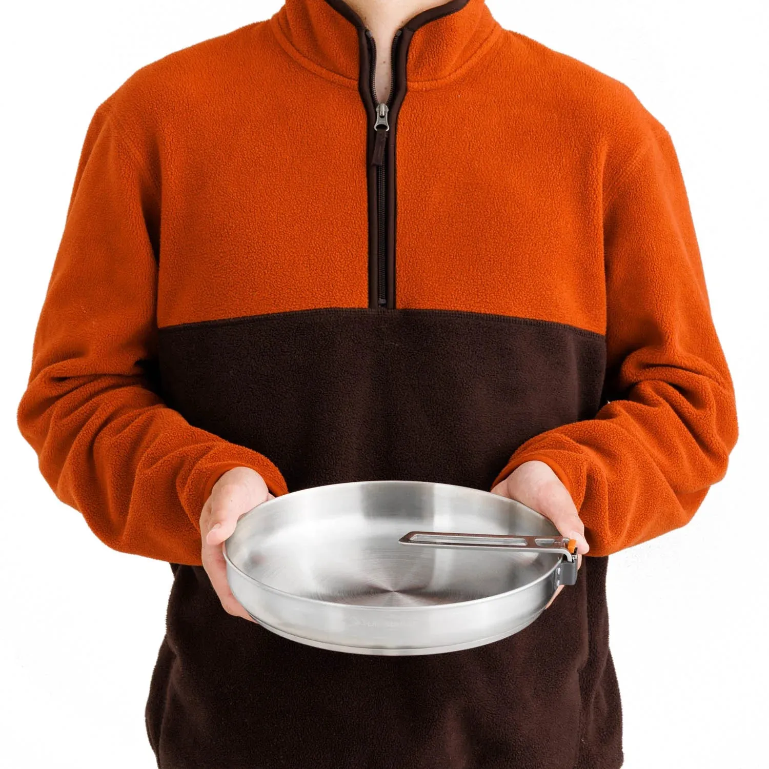Detour Stainless Steel Pan - 10in Grey