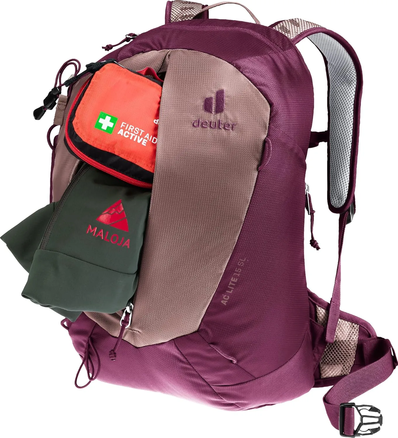 deuter Women Minimalist, Ashrose Cassis, 15 L