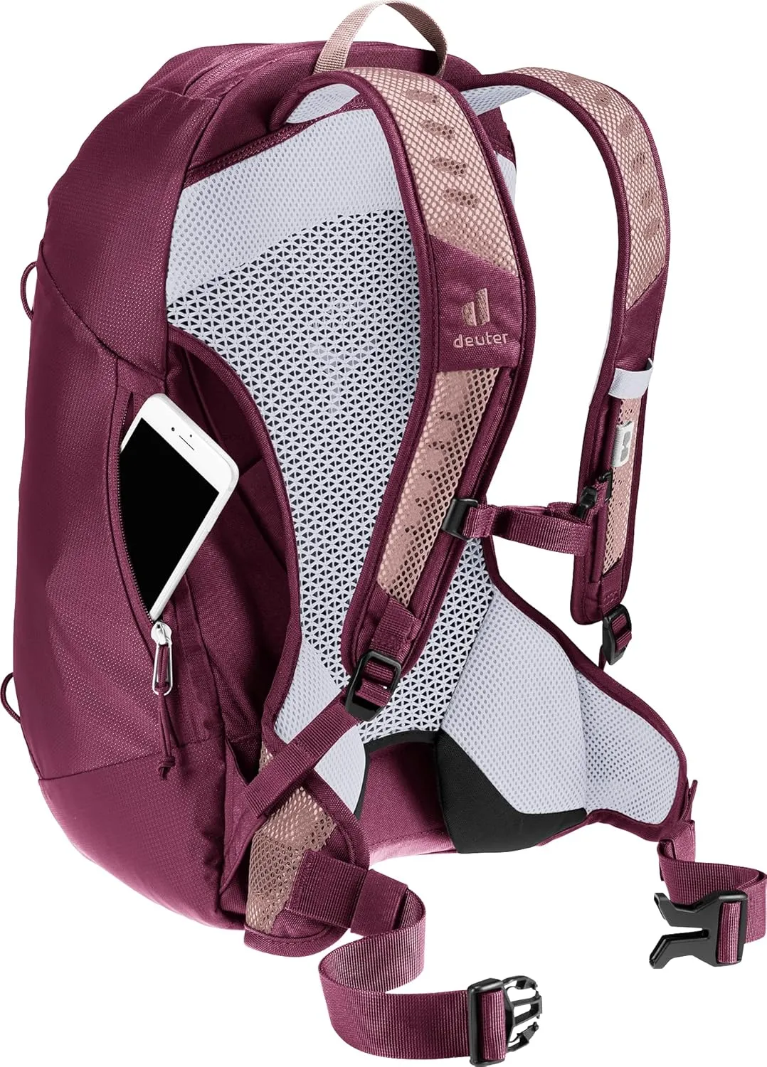 deuter Women Minimalist, Ashrose Cassis, 15 L