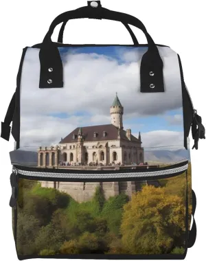Diaper Bag Backpack Historical monuments of Armenia Mommy Bag Multifunction Travel Pack Maternity Baby Changing Bags