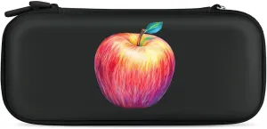 Drawing Fruit Compatible with Switch Carrying Case Hard Travel Game Bag Pouch with 15 Games Accessories