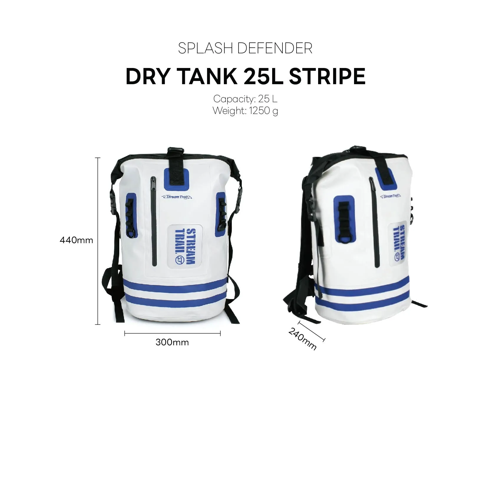 Dry Tank 25L Stripe