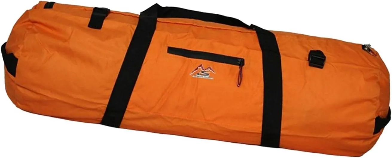 Durable Camping Tent Storage Bag Duffel Waterproof Case Picnic Outdoor Travel Bags Travel Accessories (Orange 90cmx30cm L)