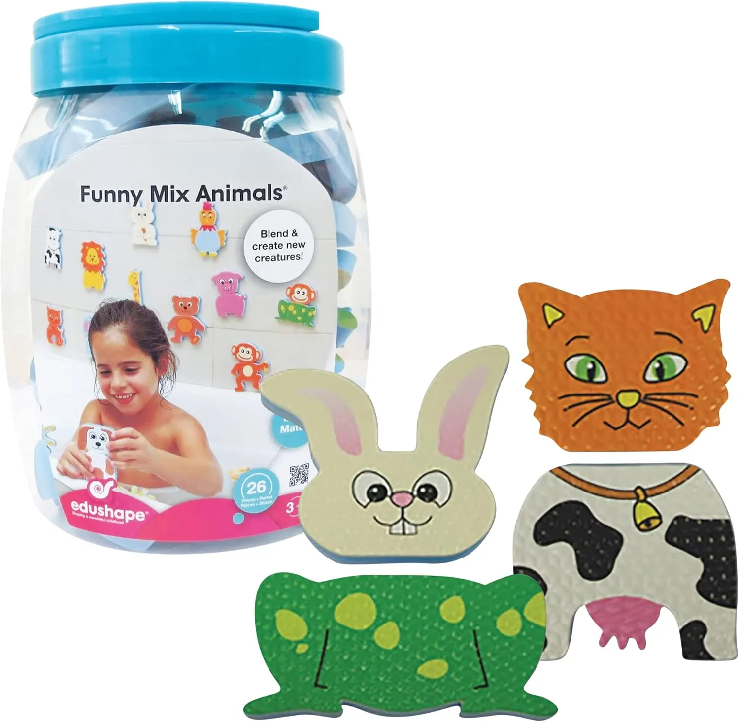 Edushape Funny Mix-Animals