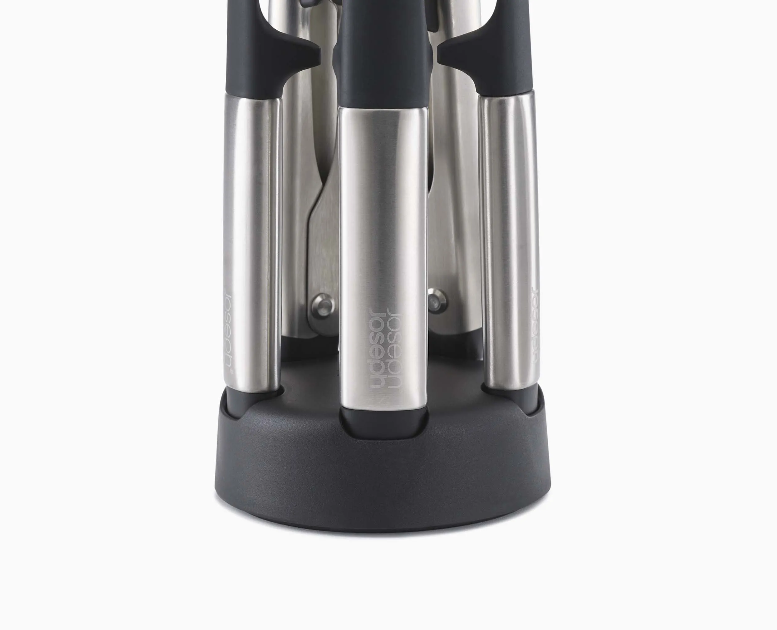 Elevate™ Fusion 5-piece Stainless-steel Utensil Set with Compact Stand