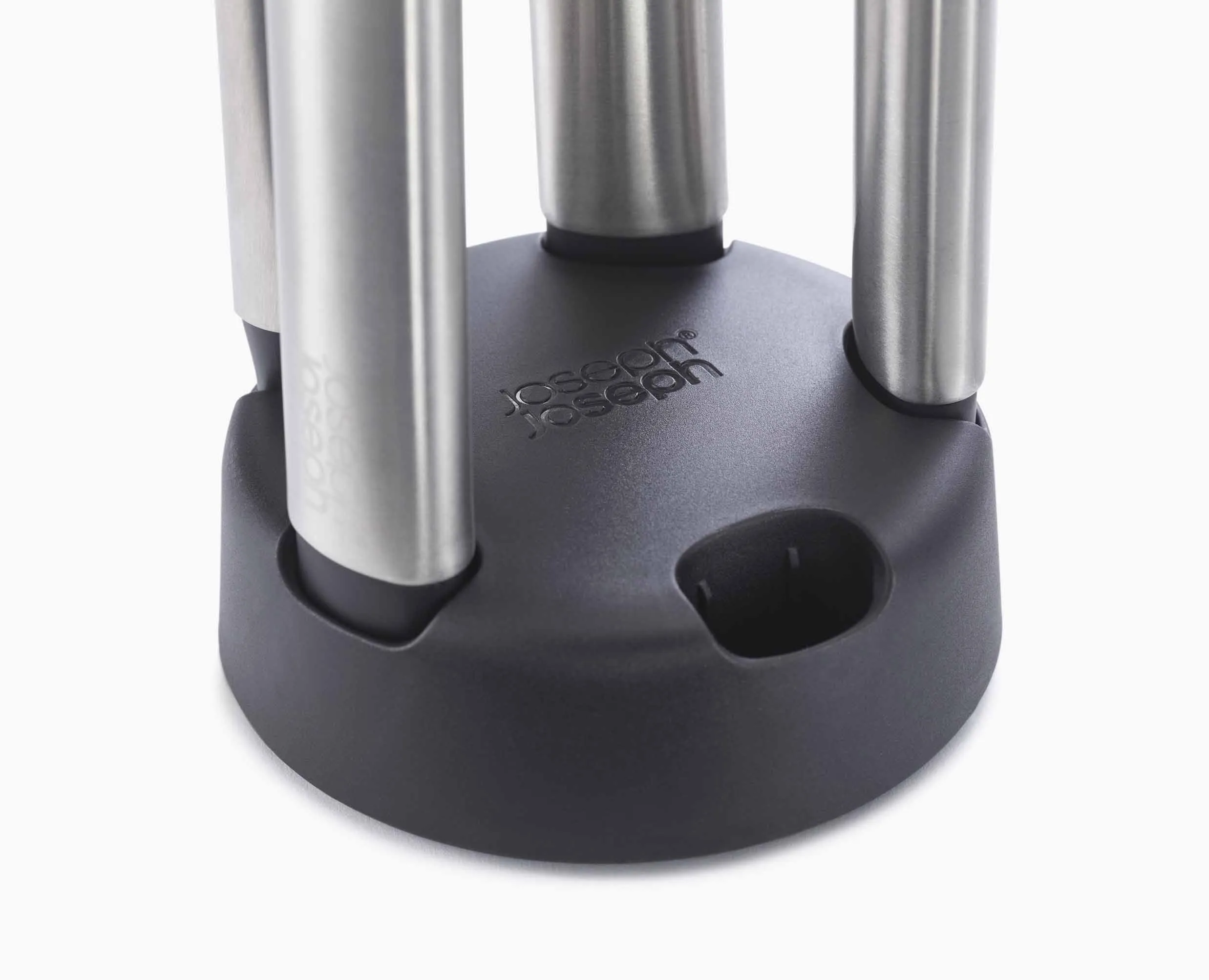 Elevate™ Fusion 5-piece Stainless-steel Utensil Set with Compact Stand