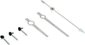Ewatchparts Watch Hand Compatible With Rolex Chronograph Daytona Valjoux Movement 72 72C 72B 727 Silver