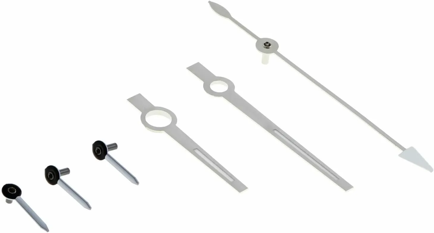 Ewatchparts Watch Hand Compatible With Rolex Chronograph Daytona Valjoux Movement 72 72C 72B 727 Silver