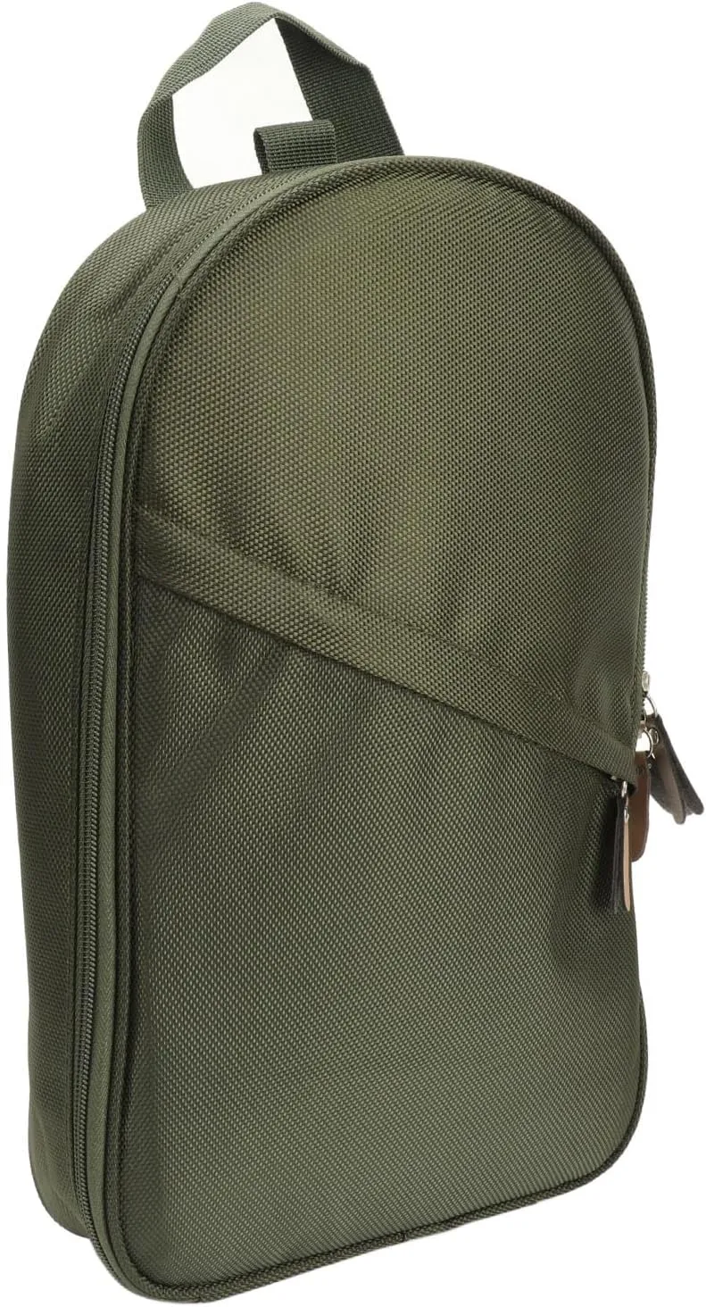 Fabater Outdoor Cookware Organizer Bag, Stylish and Portable Polyester Fiber, Multifunctional Camping Cookware Bag with Shoulder Strap for Picnic (Green)