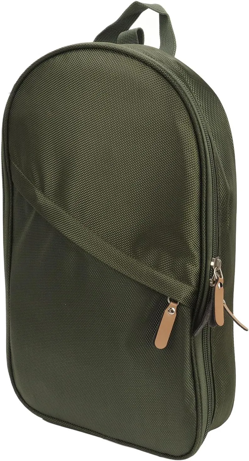 Fabater Outdoor Cookware Organizer Bag, Stylish and Portable Polyester Fiber, Multifunctional Camping Cookware Bag with Shoulder Strap for Picnic (Green)