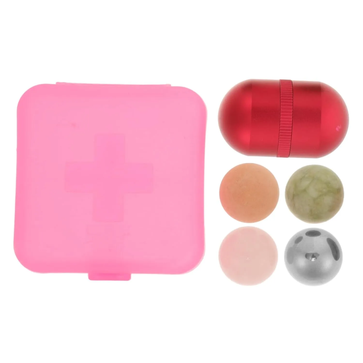 Facial Roller Massager Set Jade Eye Mask Stone Face Roller Skin Care Kit for Puffiness Relief
