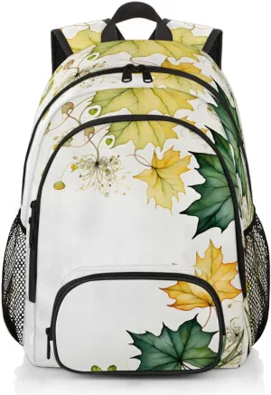 Fall Tree Carry on Travel Backpack for Women Men Water resistant Lightweight Rucksack Backpack for Weekender Casual Work Hiking Fall Leaves