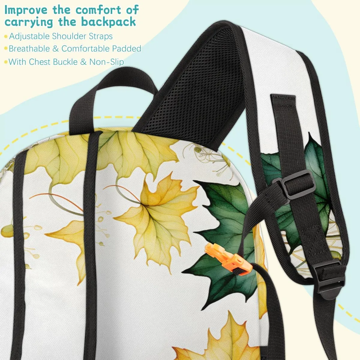 Fall Tree Carry on Travel Backpack for Women Men Water resistant Lightweight Rucksack Backpack for Weekender Casual Work Hiking Fall Leaves