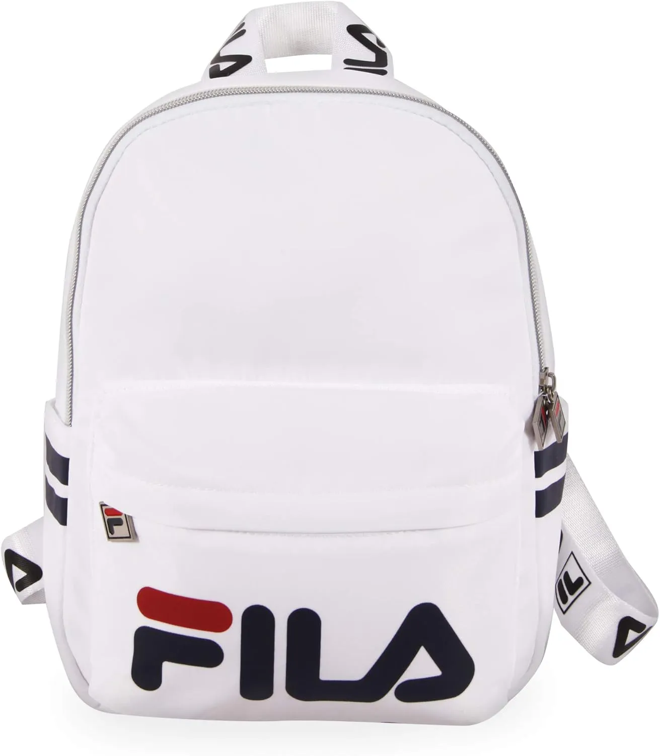 Fila Backpack, White, 12"