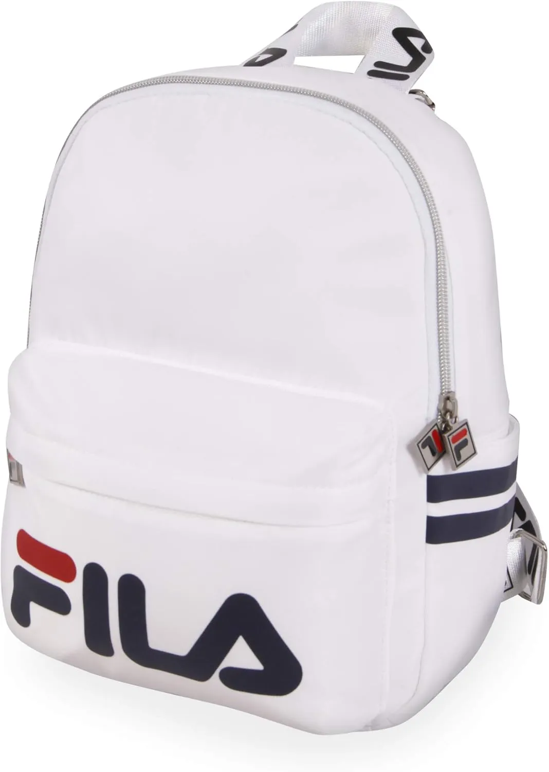 Fila Backpack, White, 12"