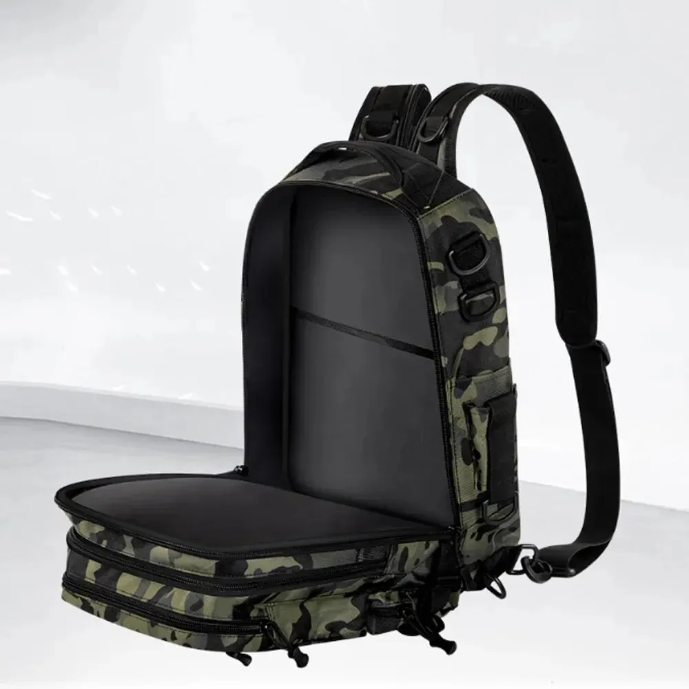 Fishing Tackle Backpack Storage Bag For Men Outdoor Use