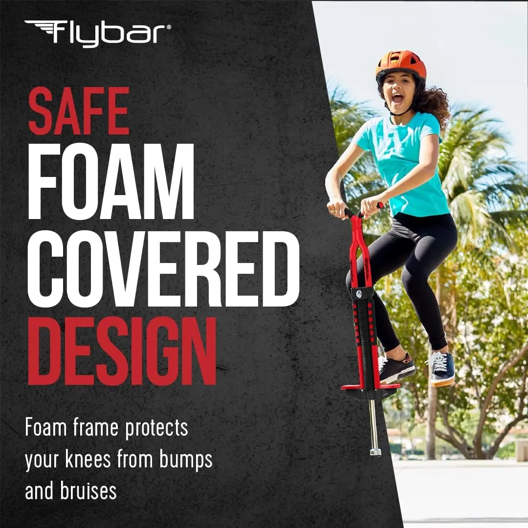 Flybar Master Pogo Stick, Ages 9 , 80 to 160 lbs, Easy Grip Handles, Anti-Slip Pegs, Outdoor Toys for Boys Girls, Outside Toys for Kids, Teens Tweens