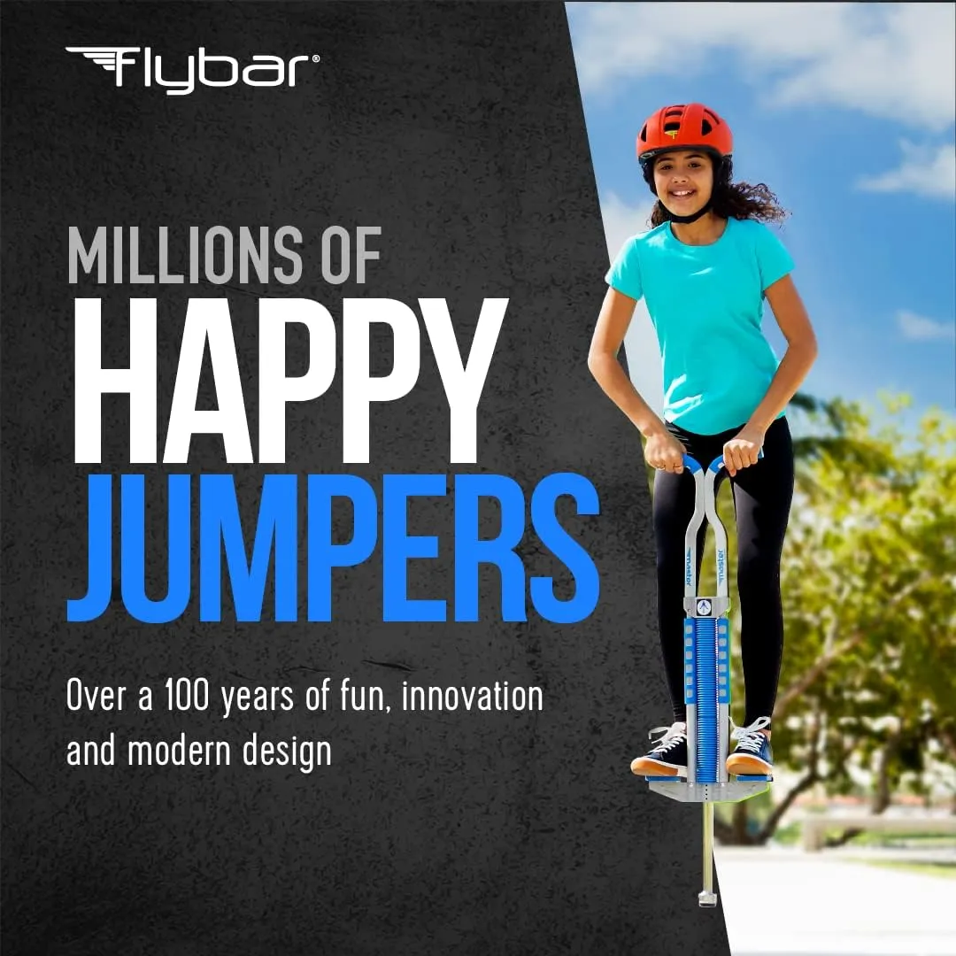 Flybar Master Pogo Stick, Ages 9 , 80 to 160 lbs, Easy Grip Handles, Anti-Slip Pegs, Outdoor Toys for Boys Girls, Outside Toys for Kids, Teens Tweens