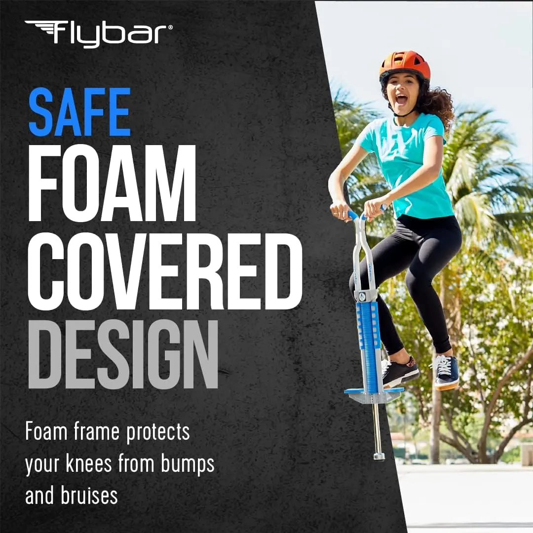 Flybar Master Pogo Stick, Ages 9 , 80 to 160 lbs, Easy Grip Handles, Anti-Slip Pegs, Outdoor Toys for Boys Girls, Outside Toys for Kids, Teens Tweens