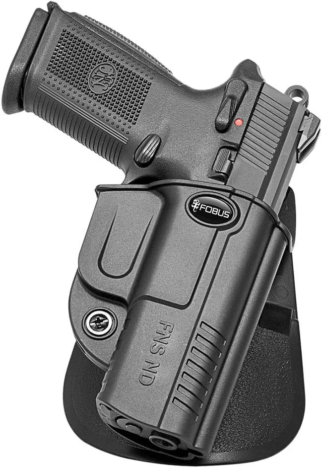 Fobus FNSND FN FNS 9, FNS 9 Compact FNS 40, FNS 40 Compact Fobus Evolution Paddle Holster, Black