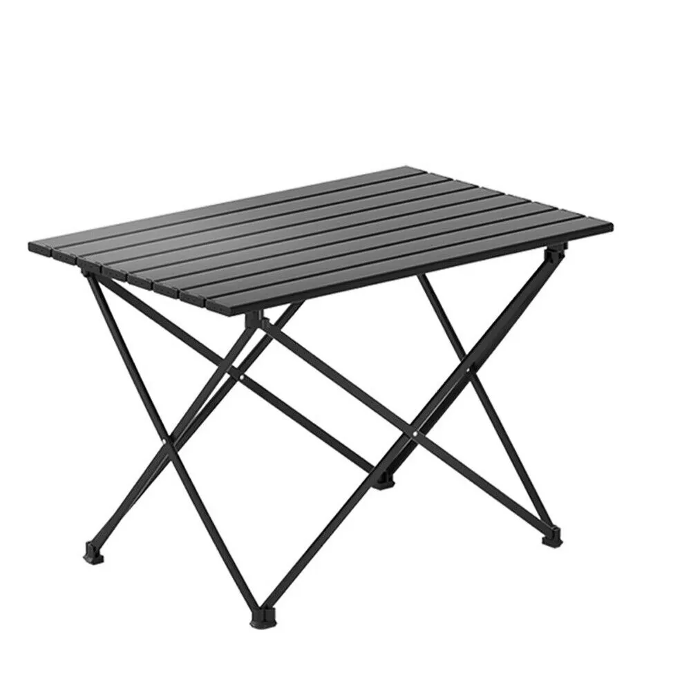 Foldable Aluminum Camping Table - Compact & Lightweight with Carry Bag