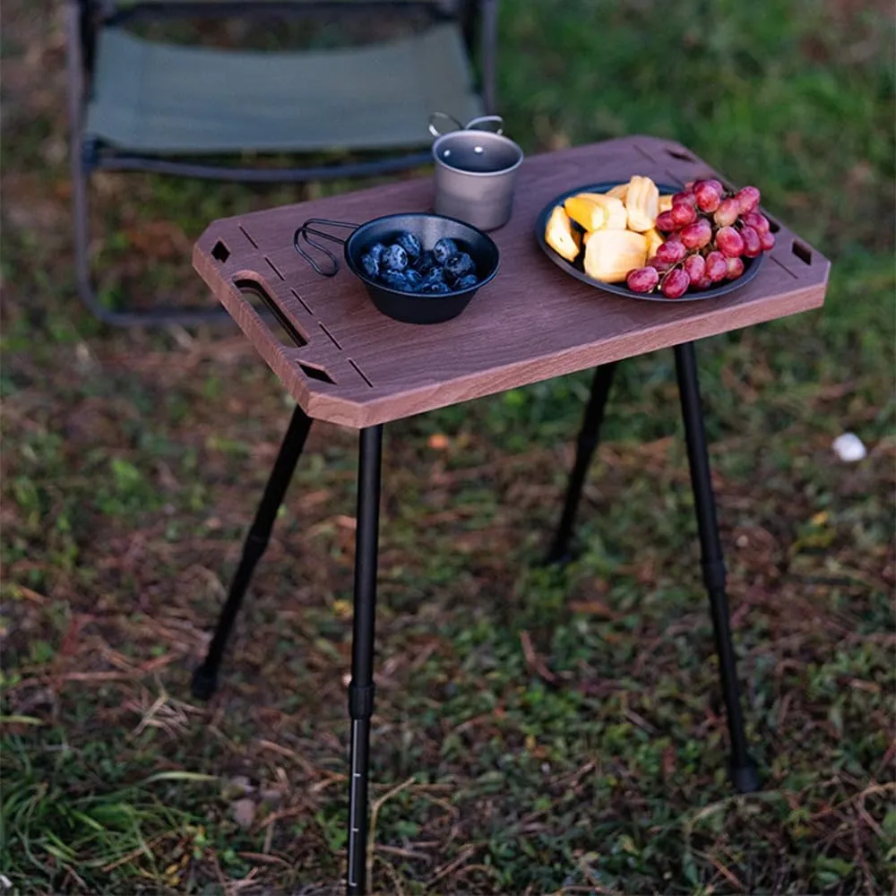 Foldable Camping Tables Aluminum Alloy Weight Folding Table Adjustable Height Picnic Desk