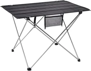 Foldable Camping Tables Camp Tables Aluminum Lightweight Folding Table Compact Desk for Fishing BBQ