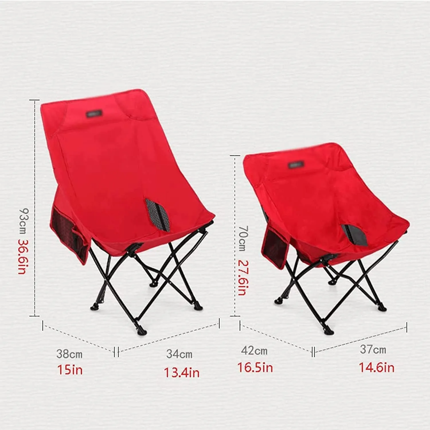 Foldable Chair Fashionable Folding Chair Outdoor Fishing Chair Camping Chair Strong Bearing Capacity Foldable Home Recliner Folding Chair Portable