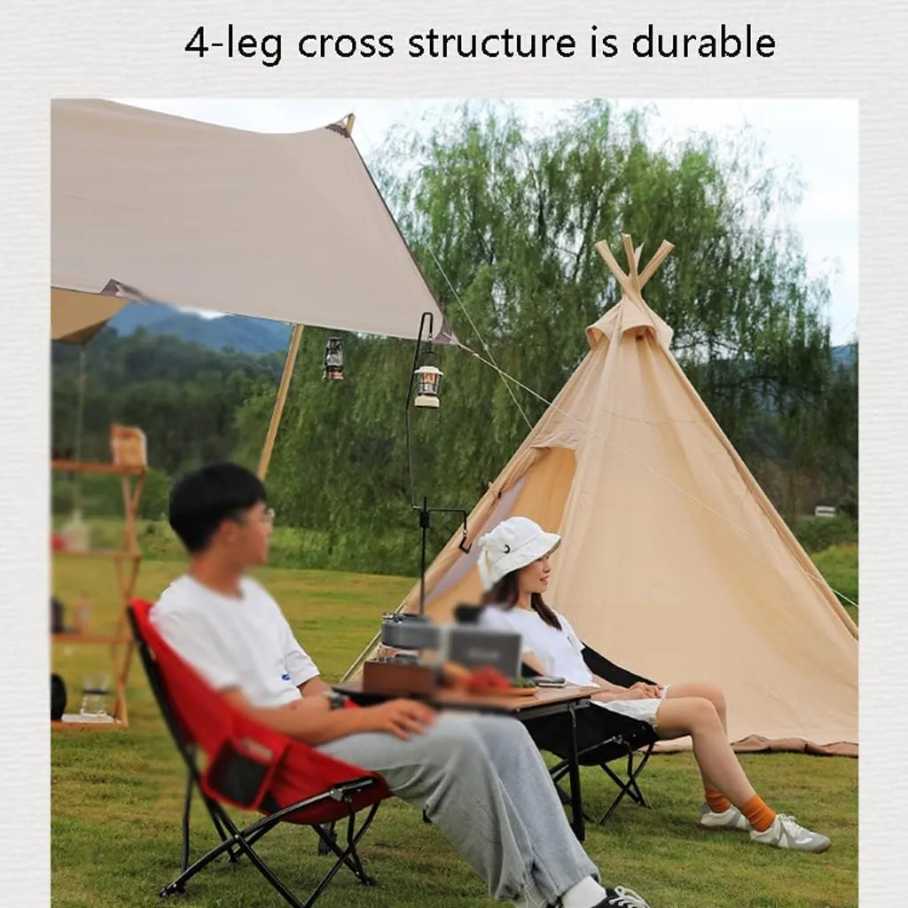 Foldable Chair Fashionable Folding Chair Outdoor Fishing Chair Camping Chair Strong Bearing Capacity Foldable Home Recliner Folding Chair Portable