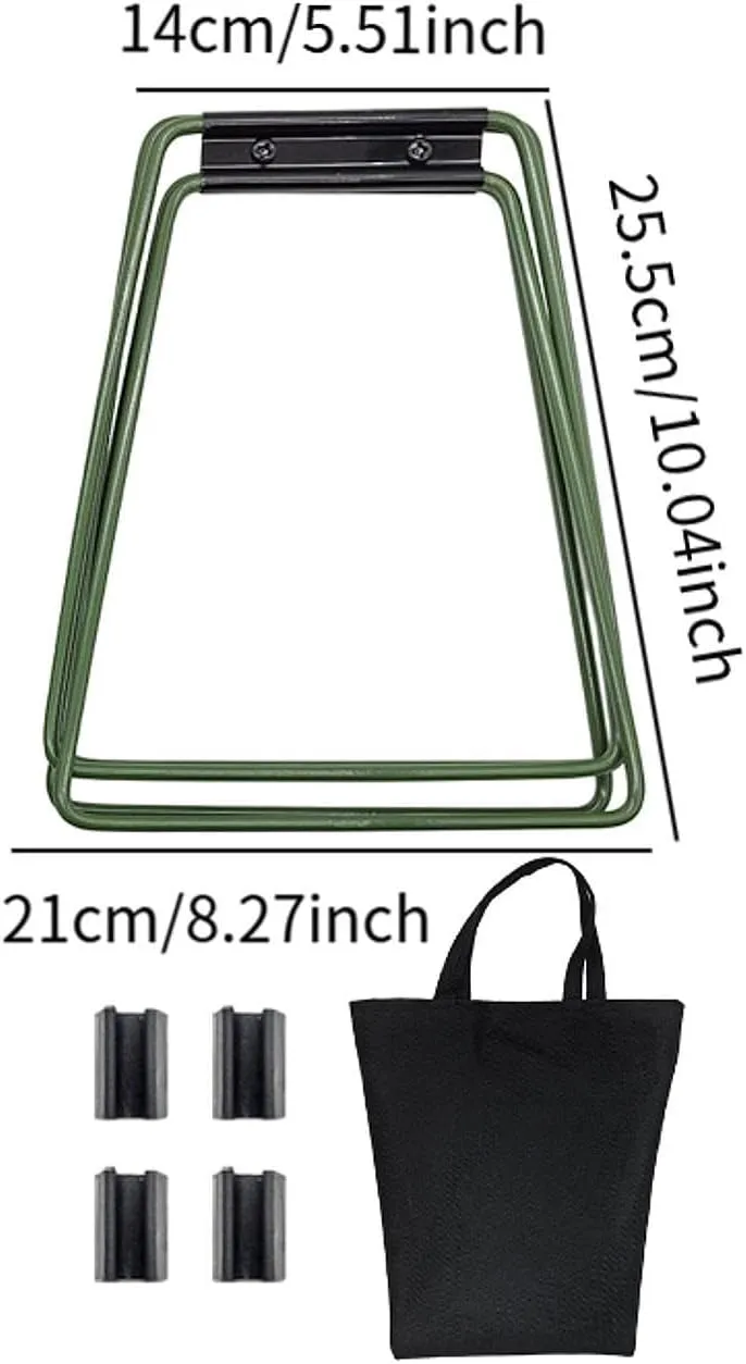 Foldable Cooler Stand Camping Furniture Patio Outdoor Activities with Carry Bag Equipment Luggage Rack Folded Ice Box Holder