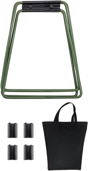 Foldable Cooler Stand Camping Furniture Patio Outdoor Activities with Carry Bag Equipment Luggage Rack Folded Ice Box Holder