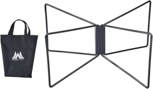 Foldable Cooler Stand, Folding Luggage Rack, Camping Furniture Suitcase Rack Fridge Ice Box Holder for Picnic, BBQ, Patio