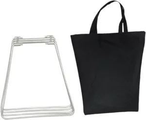 Foldable Cooling Stand Camping Furniture Portable Ice Bucket Holder Sturdy Fridge Ice Box Holder Suitcase Rack for Camping