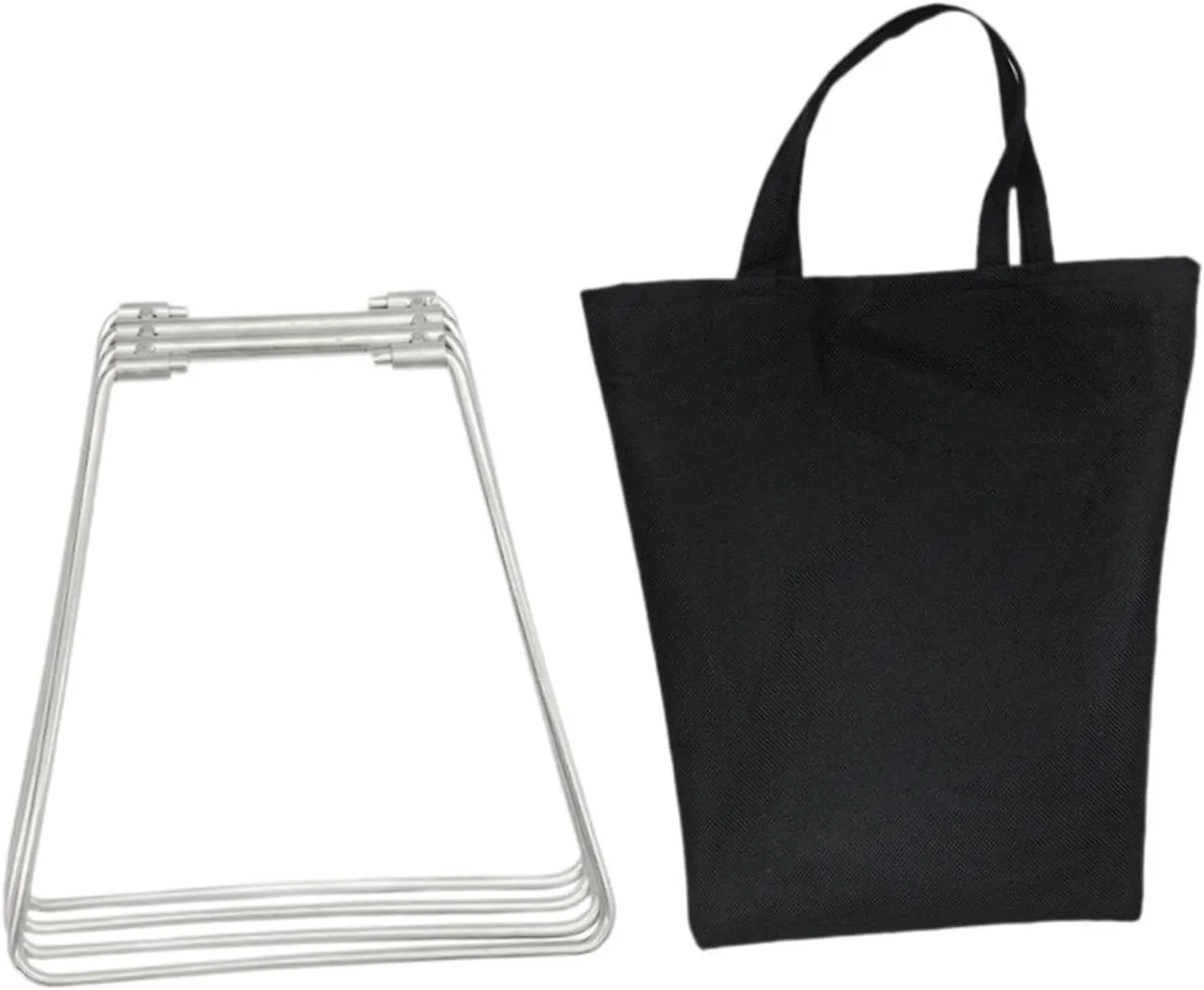 Foldable Cooling Stand Camping Furniture Portable Ice Bucket Holder Sturdy Fridge Ice Box Holder Suitcase Rack for Camping