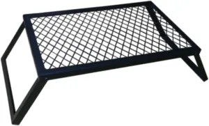 Folding Campfire Grill BBQ Grill Portable Barbecue Grill Camping Grill,Grate,for RV Camping Hiking Fishing Hunting Outdoor