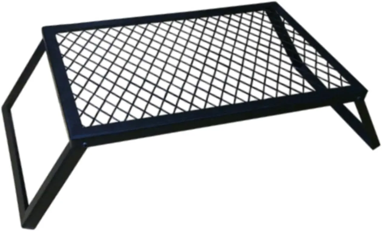 Folding Campfire Grill BBQ Grill Portable Barbecue Grill Camping Grill,Grate,for RV Camping Hiking Fishing Hunting Outdoor