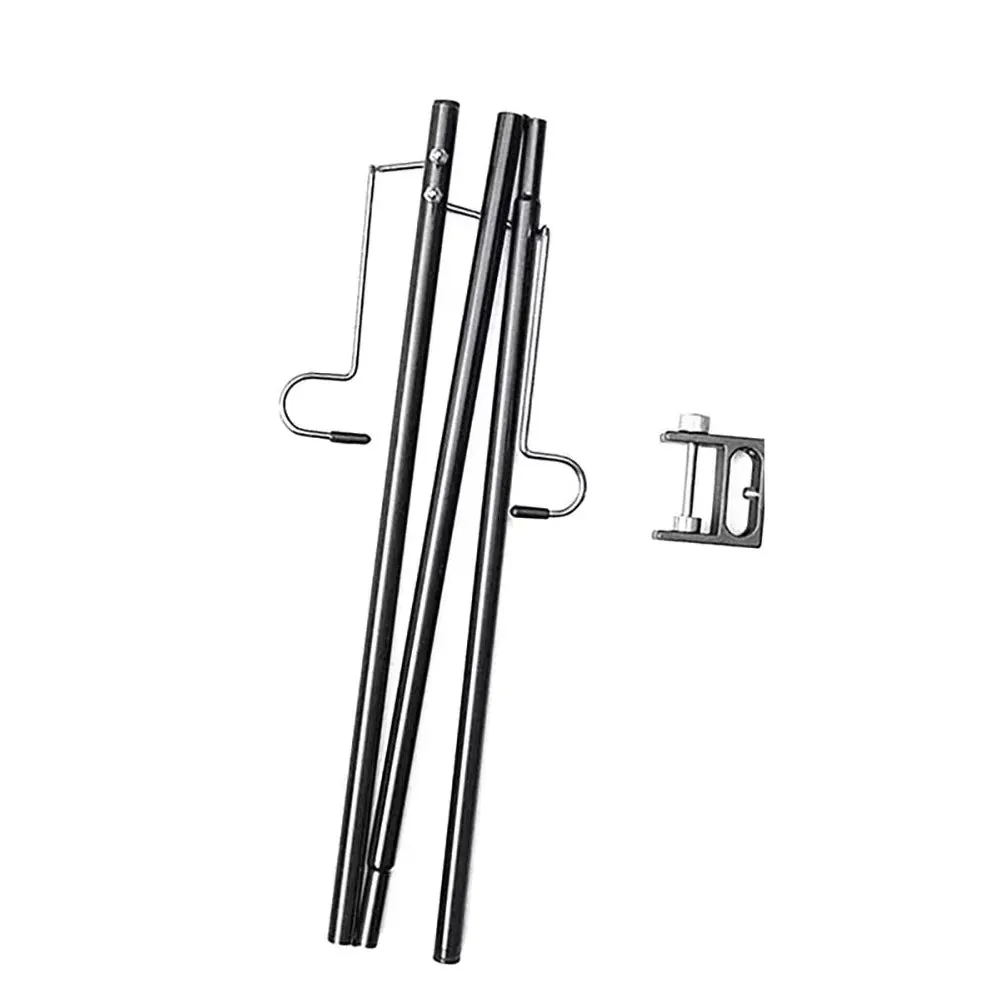 Folding Camping Lantern Stand  Free Install Light Hangers Foldable Light Holder