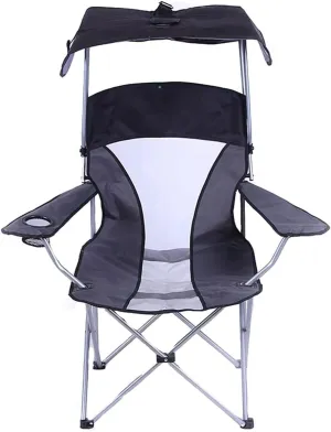 Folding Camping Portable Wild Fishing Chair Mesh Folding Mesh Canopy Shade Chair Sunshade Seat with Armrest for Sunbathing On The Beach Chairs Foldable
